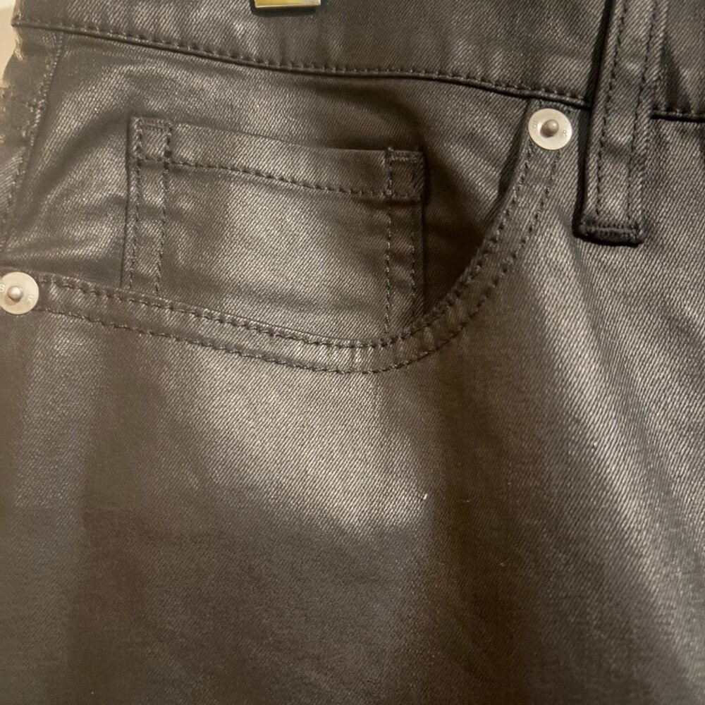 Banana Republic Curvy High Rise Slim Size 32/14 Black - Picture 4 of 14